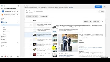 Upload by Feed URL to your Facebook shop with multiple images