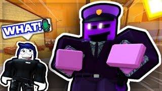 Kidnapping kids as PURPLE GUY in Da Hood Voice Chat!