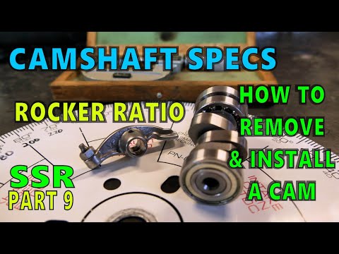 Measuring A Camshaft & Rocker Arms, Camshaft Math, Degree Wheel Setup ...