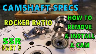 Measuring A Camshaft & Rocker Arms, Camshaft Math, Degree Wheel Setup & More! : Project SSR Part 9