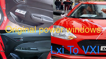 Maruti Swift Power Windows installation original mgp