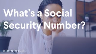Whats A Social Security Number?