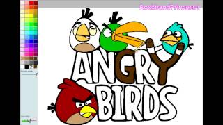 Angry Birds Paint And Color Games Online - Angry Birds Painting Games - Angry Birds Coloring Games screenshot 5