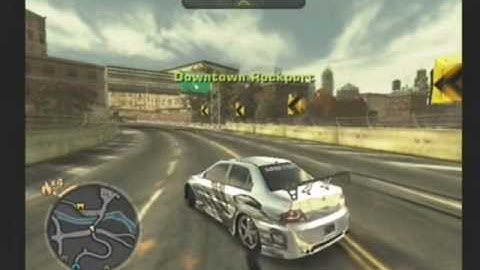 Need for Speed Most Wanted Drift Tutorial on PS2 Part 1