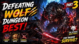 Takashi Ninja Warrior Part 3 | Defeating the Wolf Dungeon Beast! 🐺 Epic Boss Fight screenshot 3