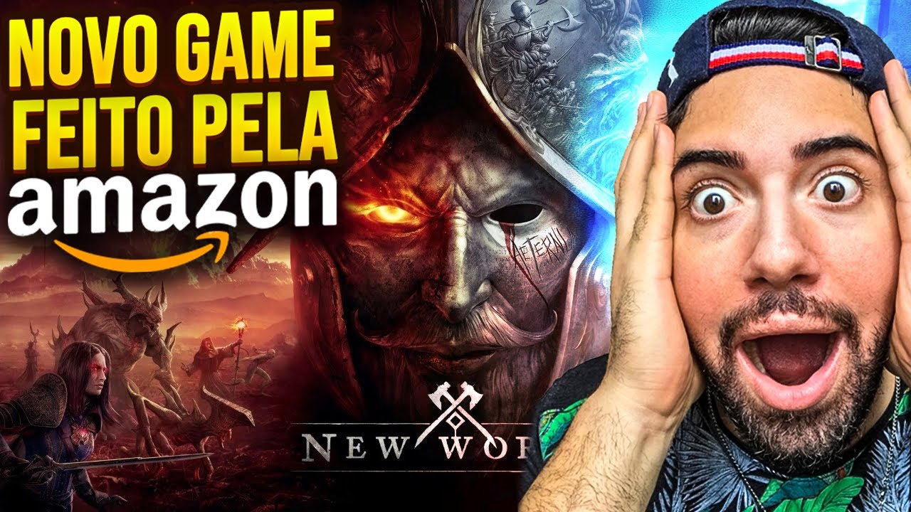 JOGANDO NEW WORLD PELA PRIMEIRA VEZ ! JOGO DA AMAZON ! OPEN BETA NEW WORLD GAMEPLAY !