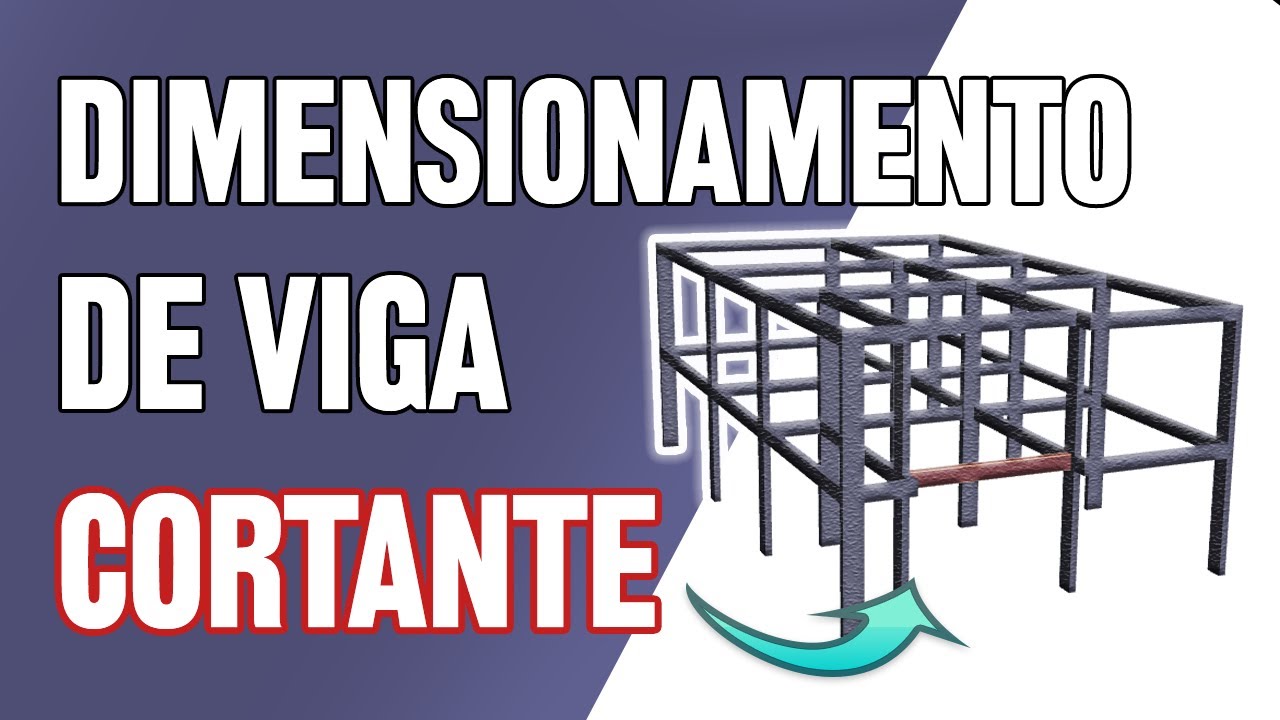 DIMENSIONAMENTO DE VIGA - CISALHAMENTO/CORTANTE