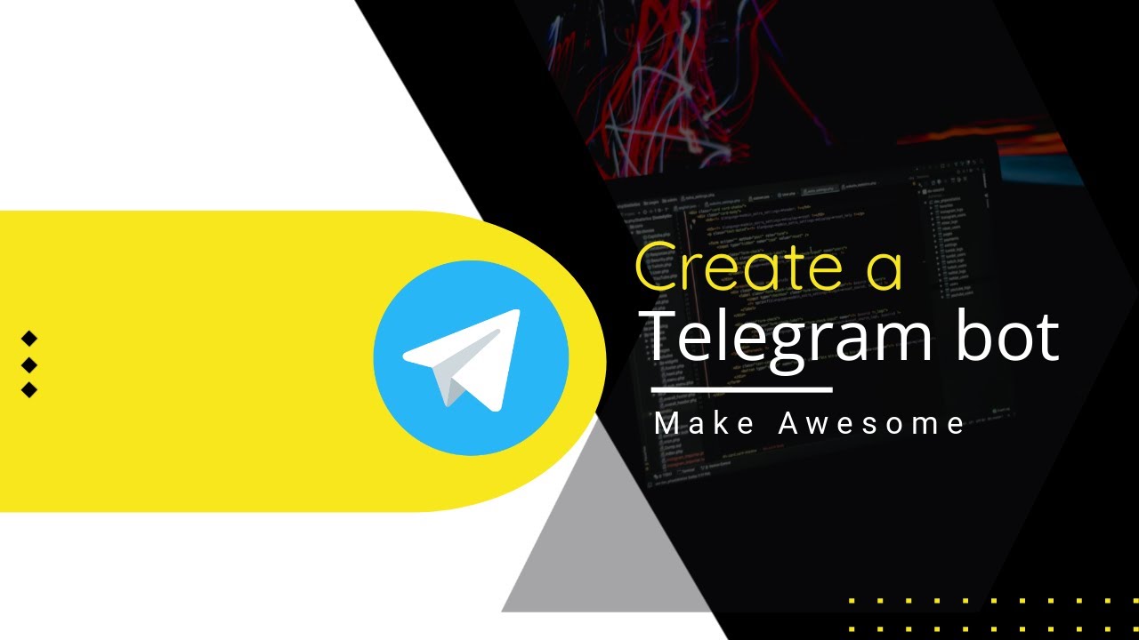 How to create a telegram bot in Python - YouTube