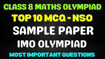 Class 8 Maths Olympiad Important Sample Paper Questions | IMO Olympiad