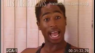 Famous Rare Tupac Shakur interview- 17 years old Profile