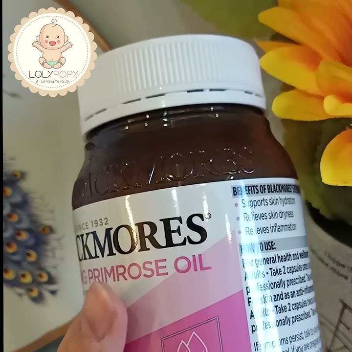 Tinh Dầu Hoa Anh Thảo - Blackmores Evening Primrose Oil - 190 Viên