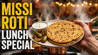 Missi Roti |Besan Aloo Missi Roti Recipe | Soft & Crispy Missi Roti | Easy Breakfast & Lunch Recipe screenshot 3