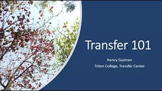 Transfer 101 Information