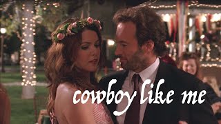 luke & lorelai • cowboy like me Resimi