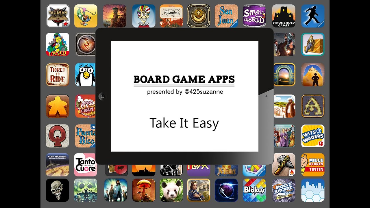 Board Game Apps in 2 Mins Take It Easy YouTube