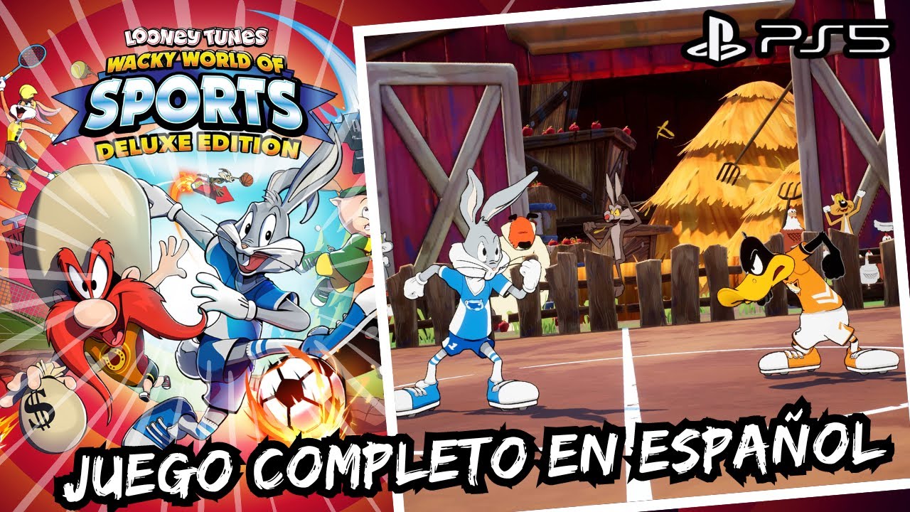 Looney Tunes: Wacky World of Sports для PS5, полная версия игры на испанском языке