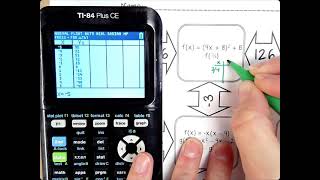 Function Notation using the Calculator