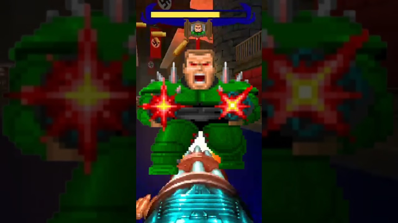 Jefes de Brutal Wolfenstein (Barnacle Wilhelm y Trans Grosse) 