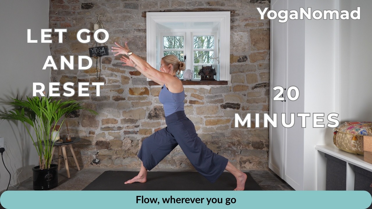 20 Minute Yoga to Let Go & Reset | Gentle Stress Release Flow