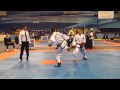 -57kg Adult Male Sparring. Bakalski Lyubomir (Bulgaria) v Evgeny Otsimik (Russia)