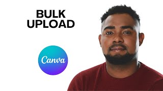 Upload Entire Folders to Canva in Minutes | Canva Tutorial