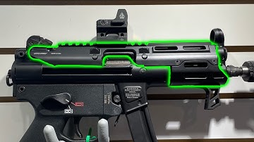 SHOT Show 2024: Leapers UTG Pro Monolithic MP5K Rail