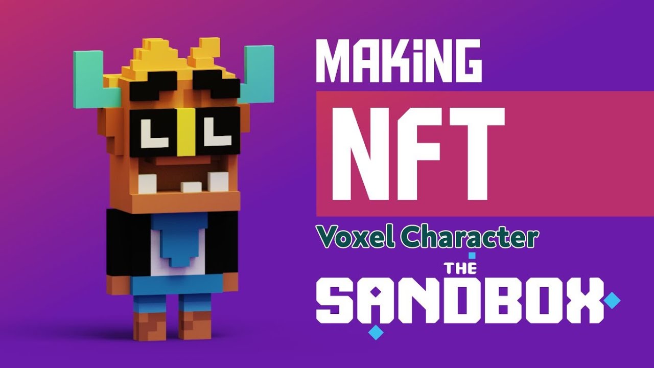 Create 3D NFT for Sandbox Game. VoxEdit in Magicavoxel