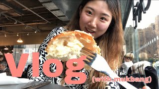 eng) 영국일상vlog 급 떠난 런던여행🇬🇧에서 찾은 디저트맛집(케이크,도넛)ㅣ영국 유학생 일상 브이로그ㅣ양갱킴브이로그ㅣ먹방ㅣ트러플짜파게티ㅣ