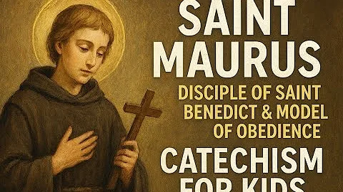 Saint Maurus | Disciple of Saint Benedict & Model of Obedience | Catechism for Kids