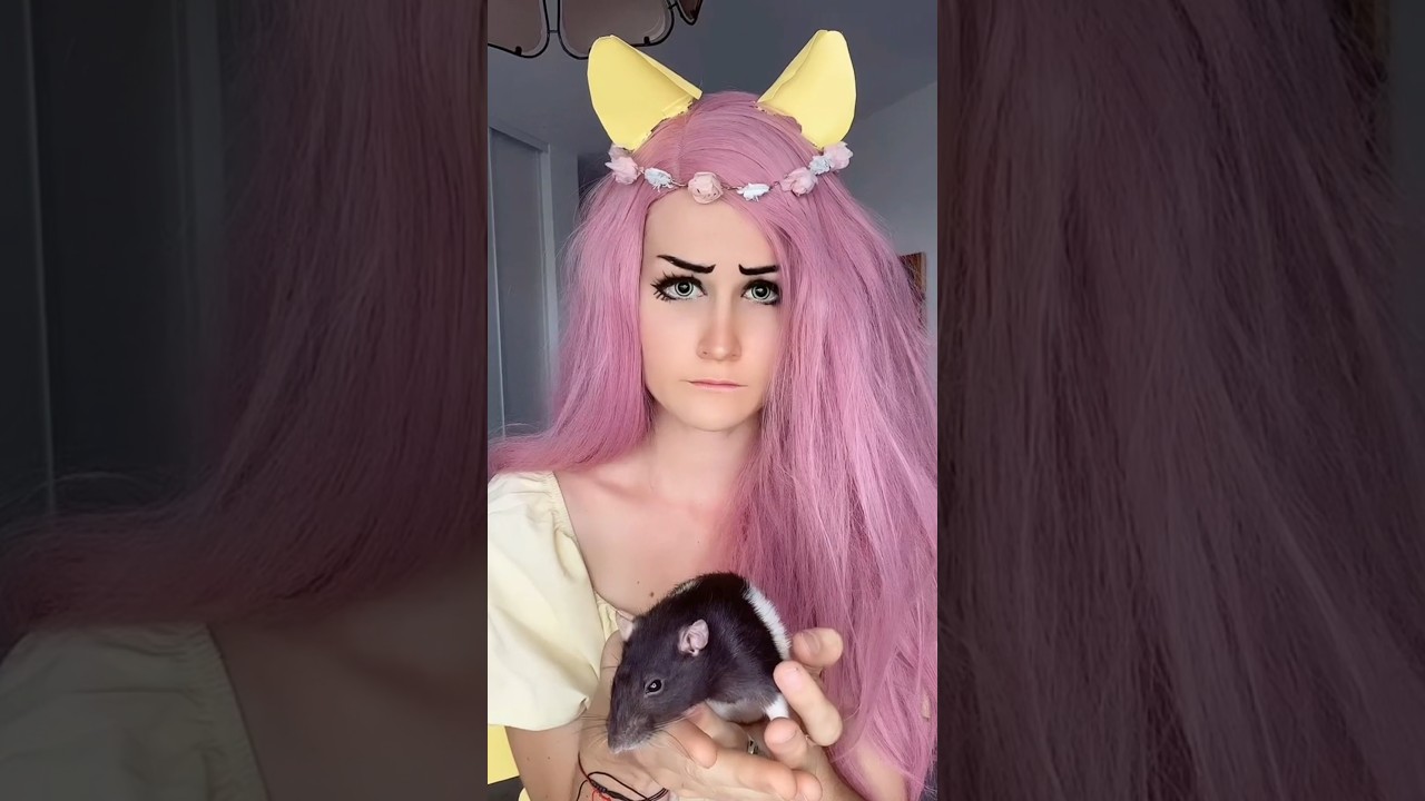 I try the trend with my rat Lisa ❤️