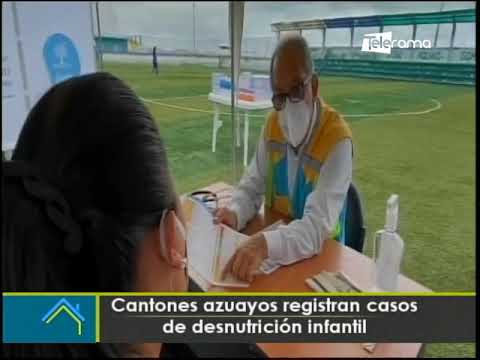 Cantones azuayos registran casos de desnutrición infantil