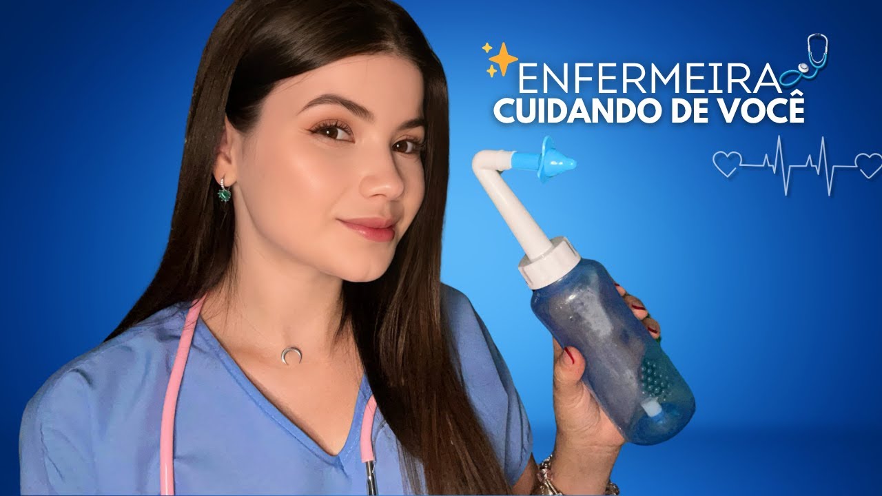 ASMR ENFERMEIRA CUIDANDO DE VOCÊ 🩺👩‍⚕️