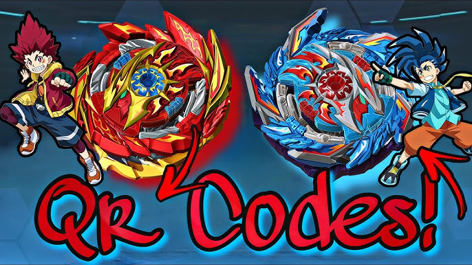 BRAVE VALTRYEK V6 QR CODE + SPARK LAUNCHER ALL VALTRYEKS BEYBLADE BURST  SURGE QR CODES COLLAB 