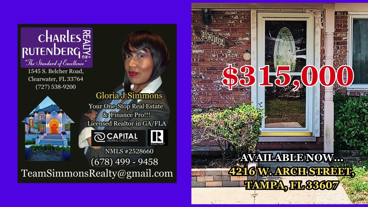 GEM IN WEST TAMPA FOR SALE -   4216 W ARCH STREET, TAMPA FL 33607