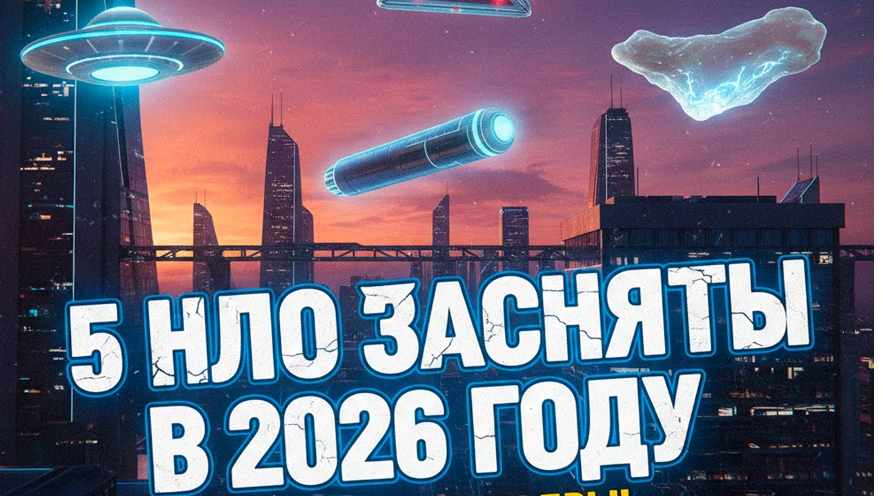 5 СТРАННЫХ ВИДЕО ЗАСНЯТЫ ПРО НЛО 2026 ГОДУ