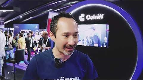 #CoinW: Future Blockchain Summit Dubai - Interview with Sebastien, COO/CO-Founder of Sandbox!