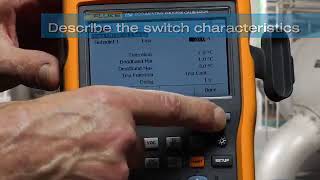 Fluke 754 Documenting Process Calibrator: How to Test a Temperature Switch