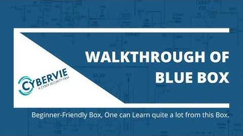 HackTheBox - Walkthrough of BLUE BOX