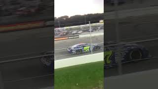 Conner hall winning twin race 1 at Langley speedway #racing