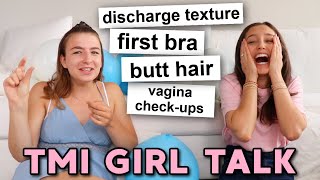 answering TMI GIRL TALK questions teenagers avoid