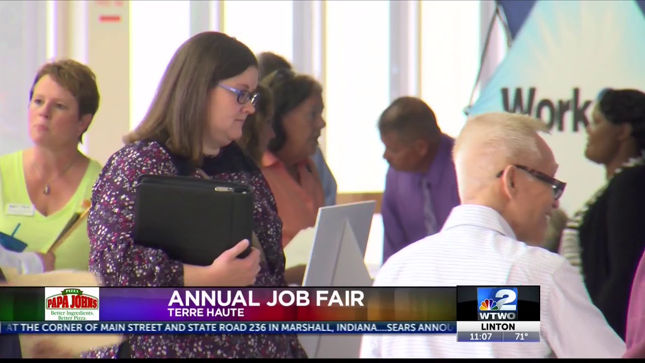 Terre Haute Job Fair 2018 WTWO YouTube