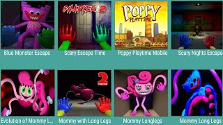 Blue Monster Escape,Scary Escape 2,Poppy Playtime,Scary Night Escape,Evolution Mommy,Mommy Long Legs screenshot 2