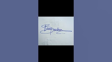 Bhupendra name ka signature✍️✍️✍️
