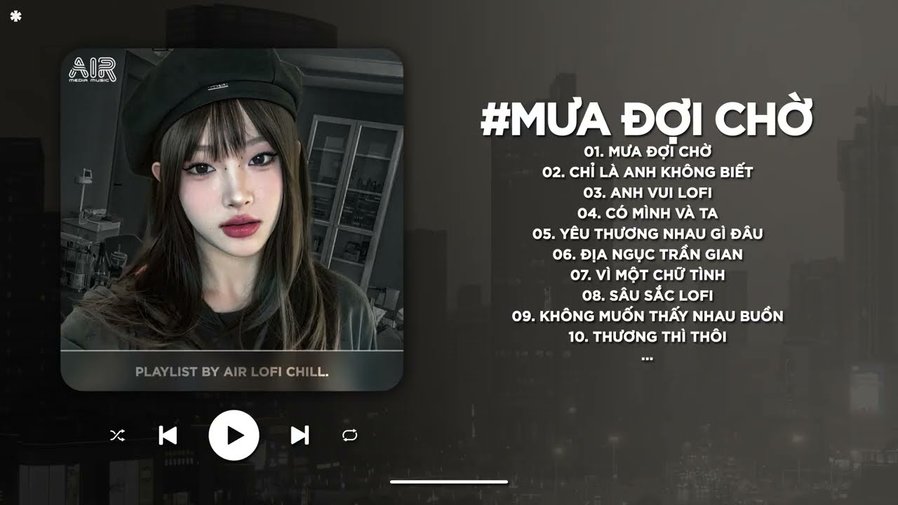 Mưa Đợi Chờ Lofi - Say Mê Từng Ngày Bên Anh Trong Lòng Hoài Không Quên - Nhạc Chill TikTok 2025
