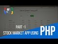 Using a Stock Market API with PHP