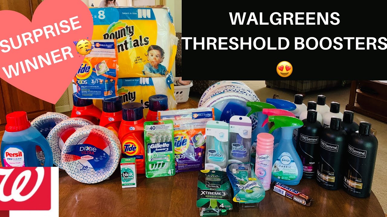 WALGREENS THRESHOLD BOOSTERS 😍// BIG MM ON SUAVE WITH SWAGBUCKS & CKOUT