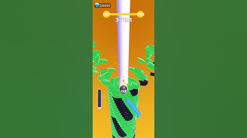 Stackball Relaxing And Satisfying Gameplay #shorts #gaming #relaxing #satisfying