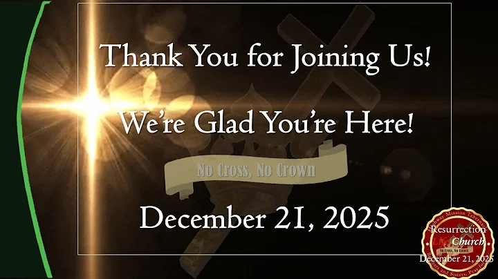 Sunday Service, December 21, 2025