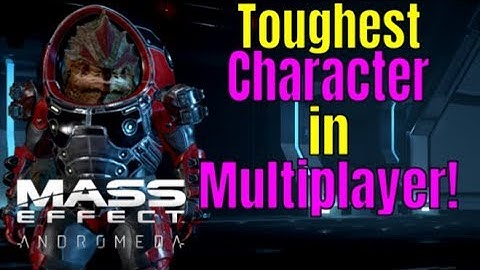 Mass Effect Andromeda Multiplayer - KROGAN MERCENARY MOST OVERPOWERED Character for PLATINUM!