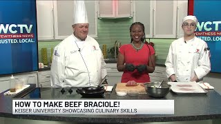 In the Kitchen - WCTV's Lanetra Bennett learns to make beef braciole.